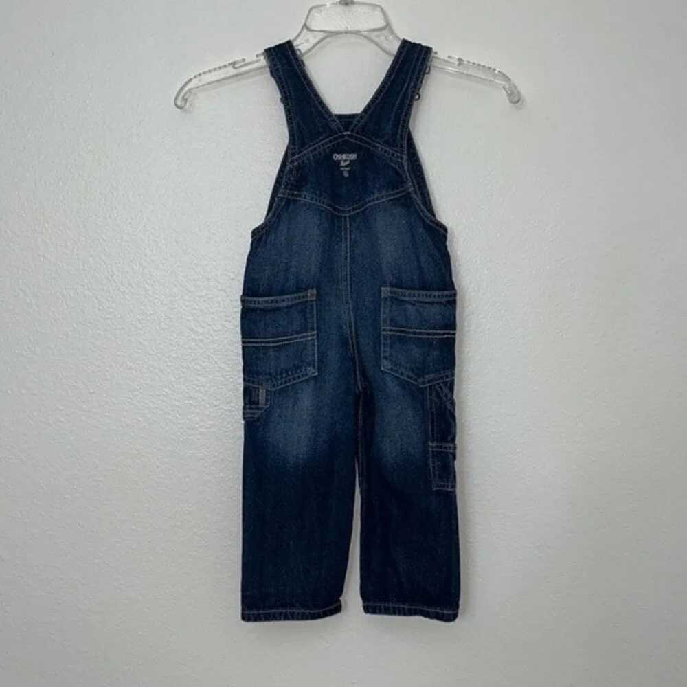 OshKosh B'Gosh Denim Toddler Overalls Jeans 2T